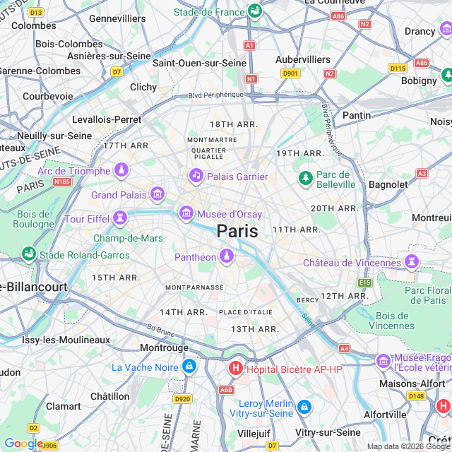 Approximate location