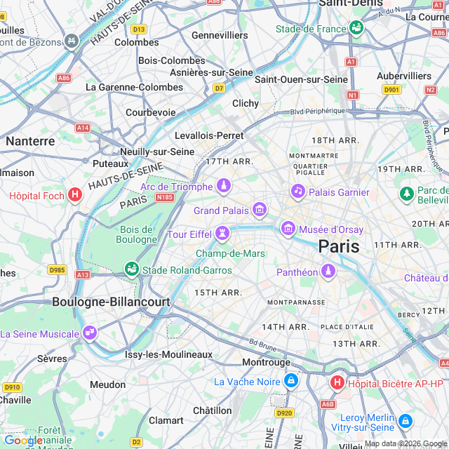 Approximate location