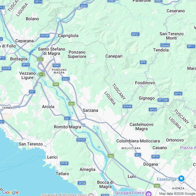 Approximate location