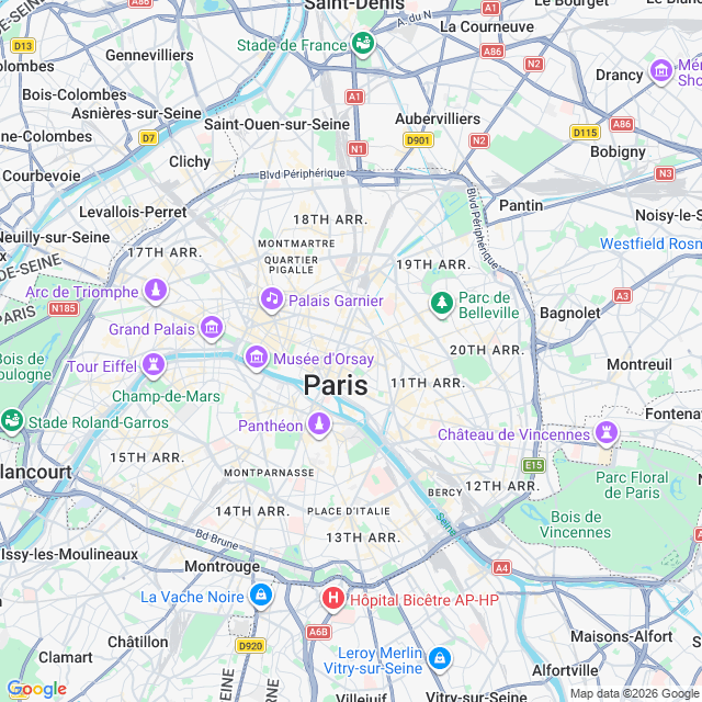 Approximate location