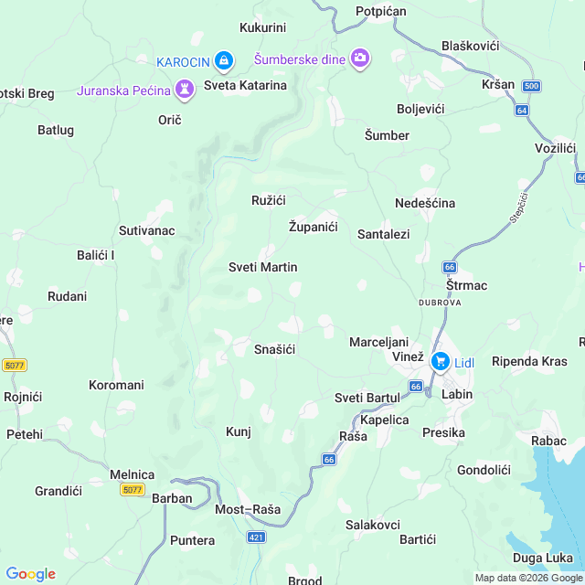 Approximate location
