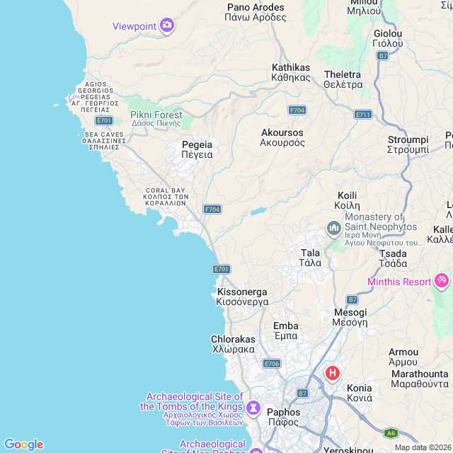Approximate location