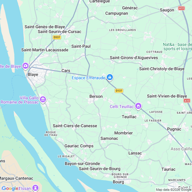 Approximate location