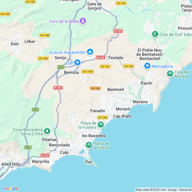 Approximate location