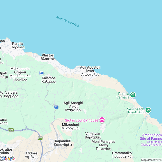 Approximate location
