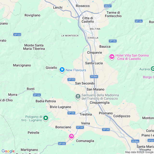 Approximate location