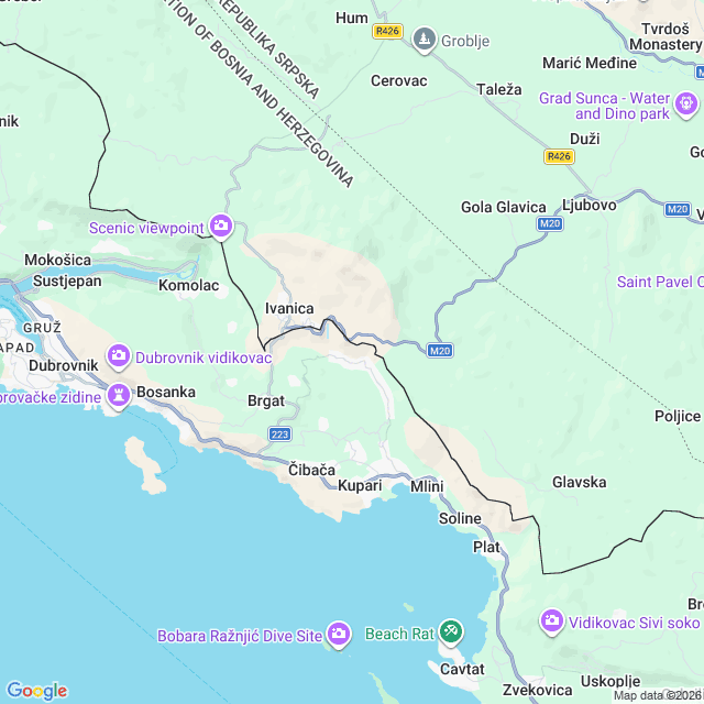 Approximate location