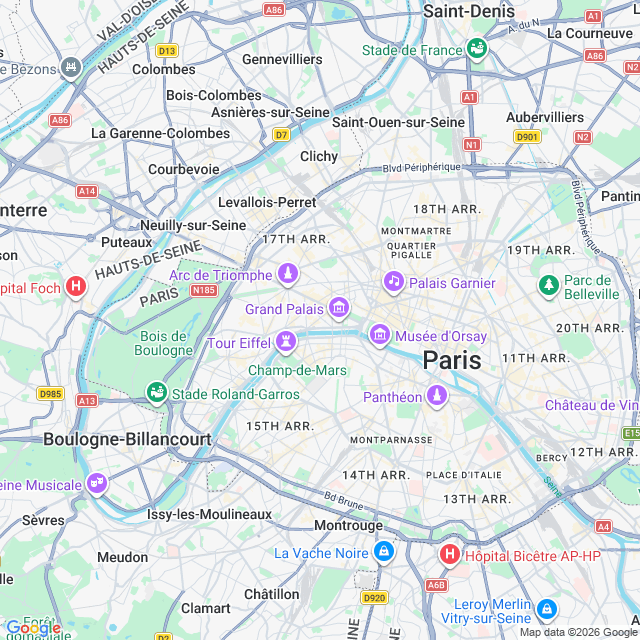Approximate location