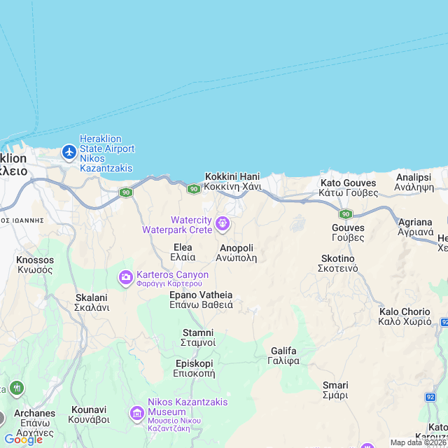 Approximate location