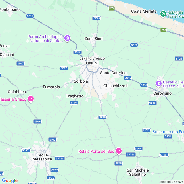 Approximate location