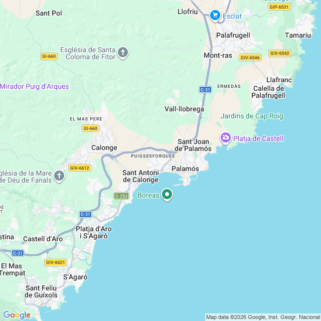 Approximate location