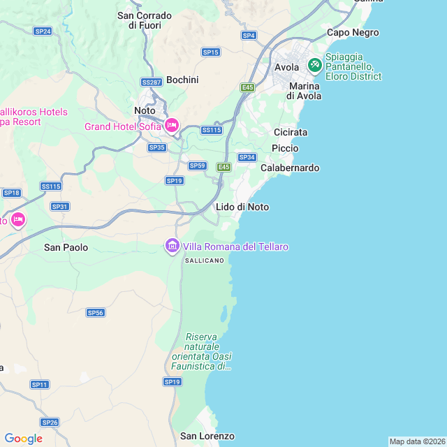 Approximate location