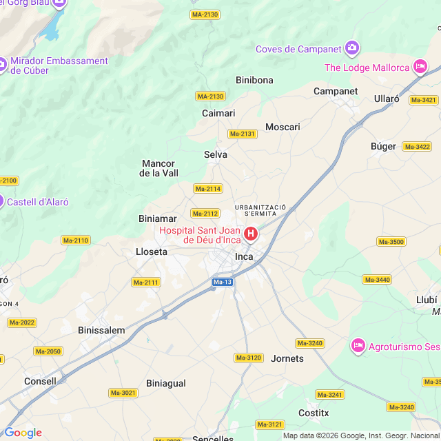 Approximate location