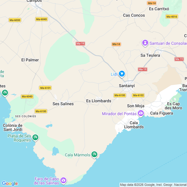 Approximate location