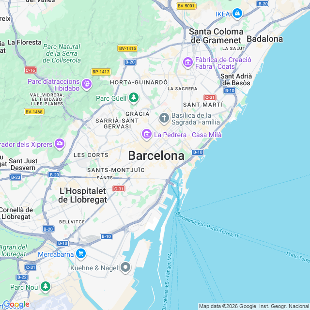Approximate location