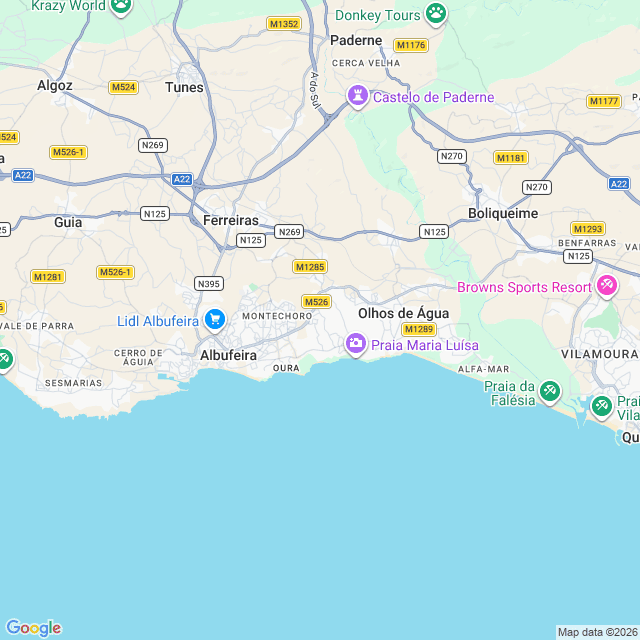 Approximate location