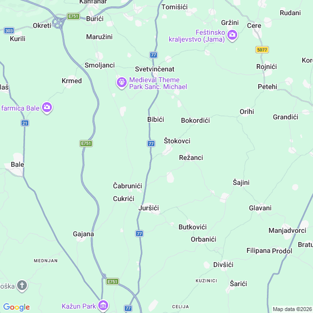 Approximate location