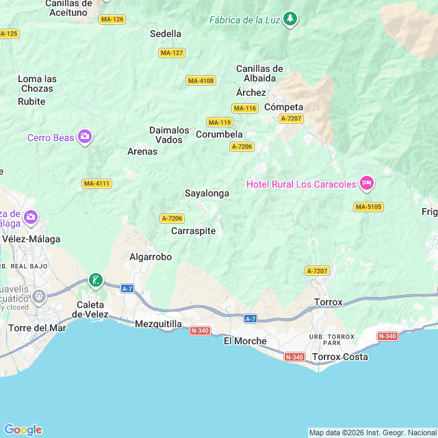 Approximate location