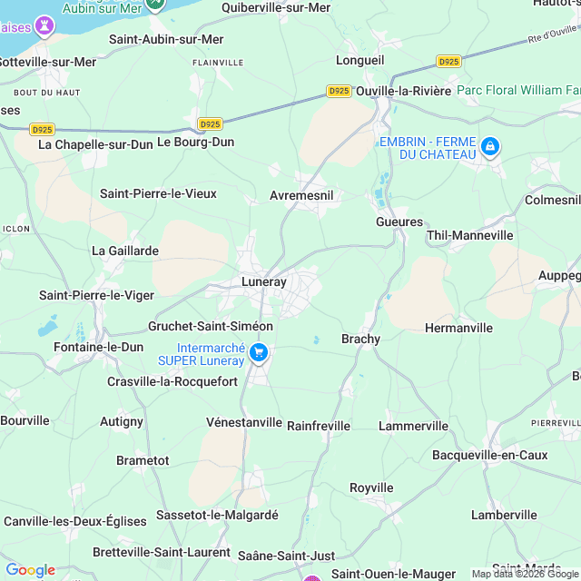 Approximate location