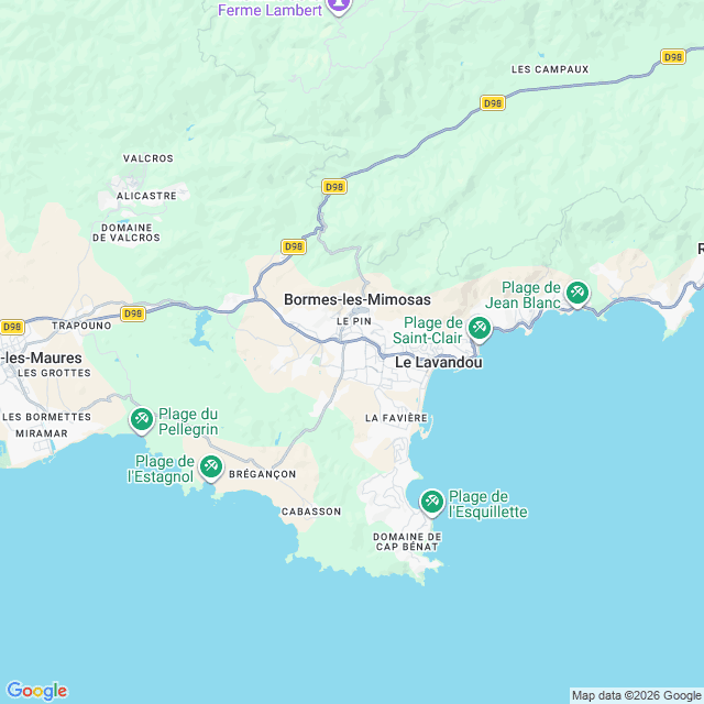 Approximate location