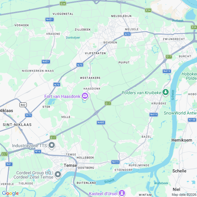 Approximate location