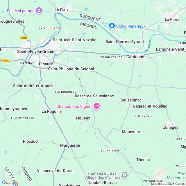 Approximate location