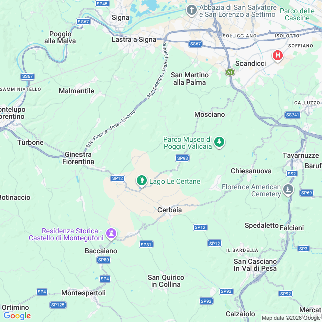 Approximate location