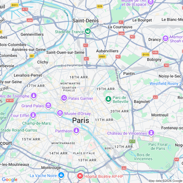 Approximate location