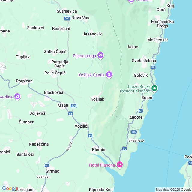 Approximate location