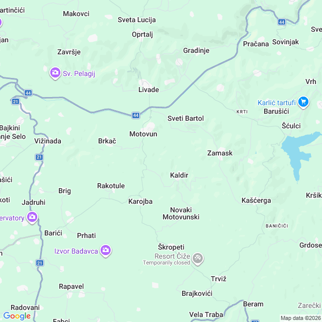Approximate location