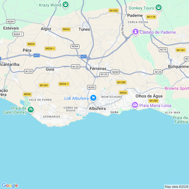 Approximate location