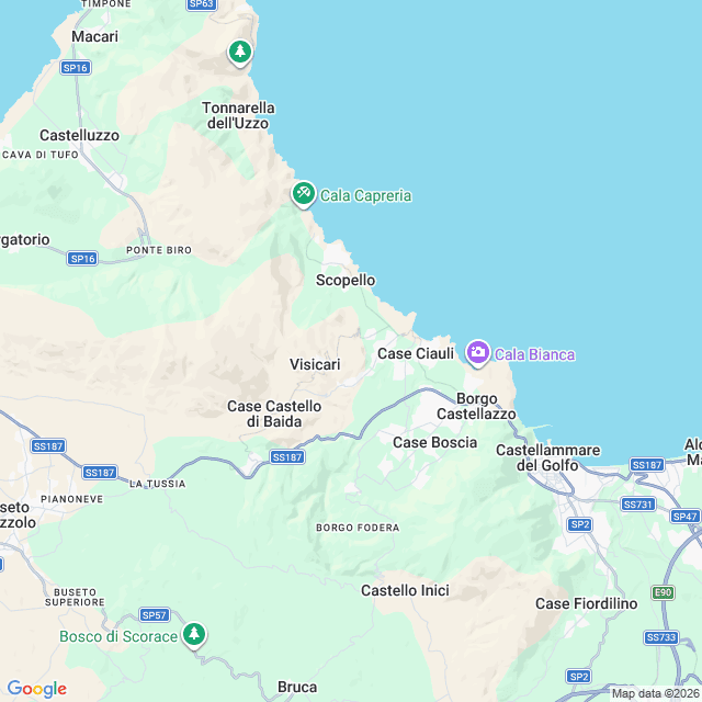 Approximate location