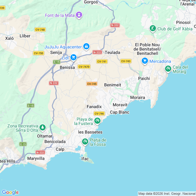 Approximate location
