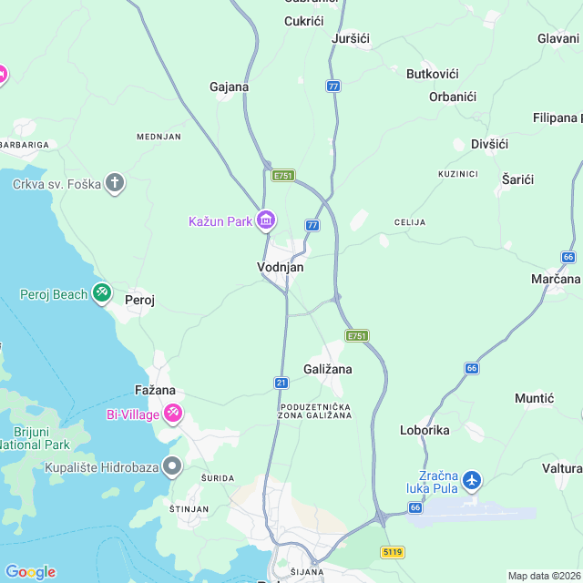 Approximate location