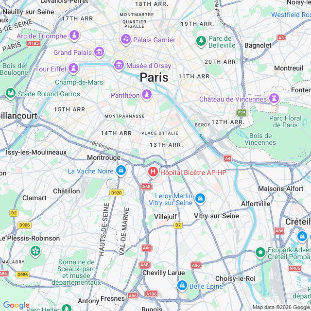 Approximate location
