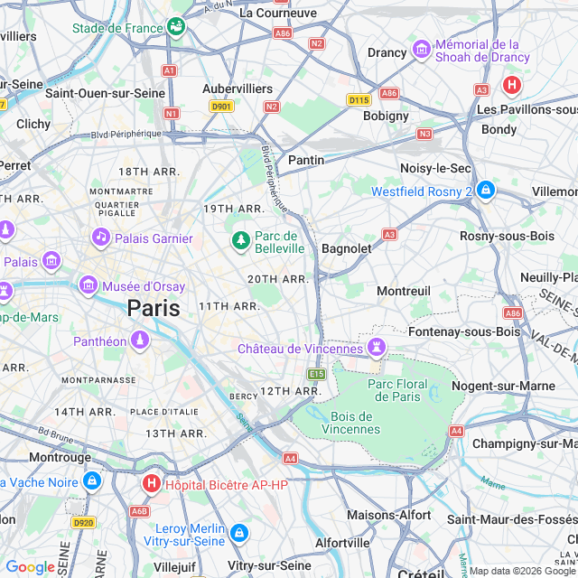 Approximate location