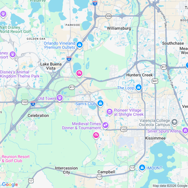 Approximate location