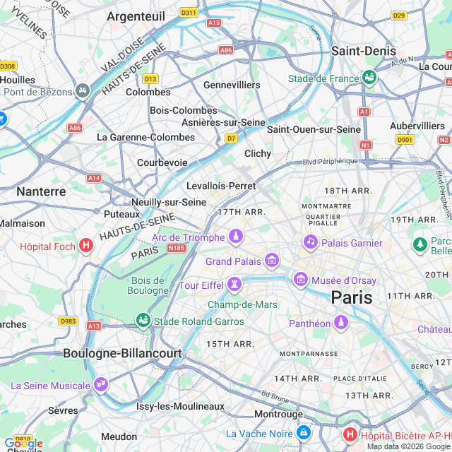 Approximate location