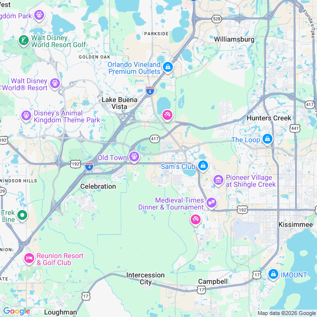 Approximate location