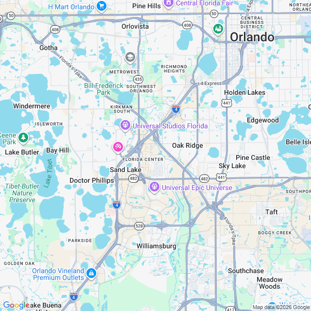 Approximate location