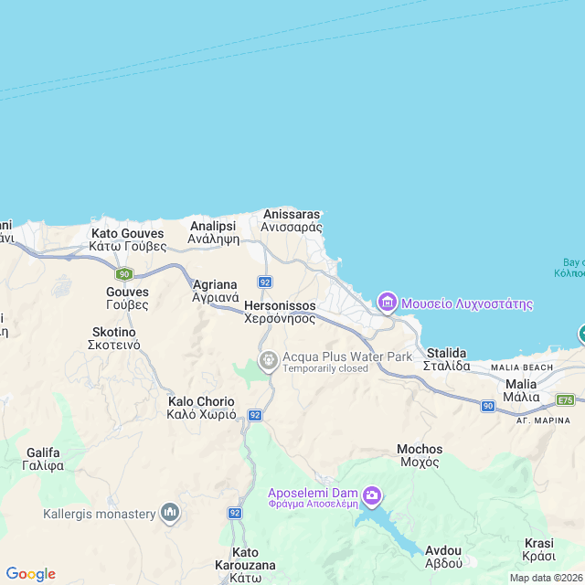 Approximate location