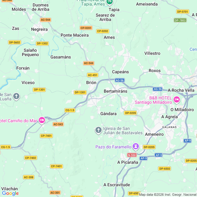 Approximate location