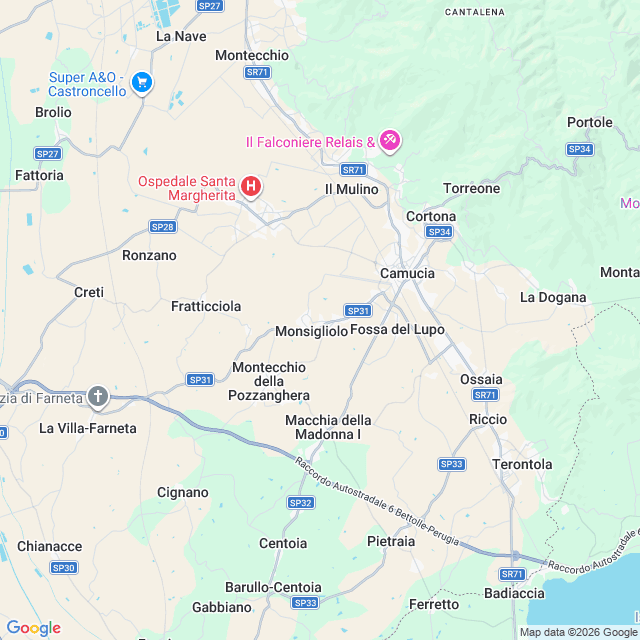 Approximate location