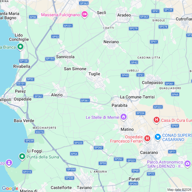 Approximate location