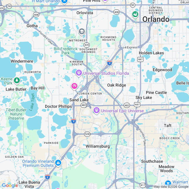Approximate location