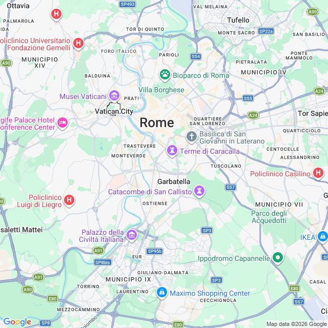 Approximate location