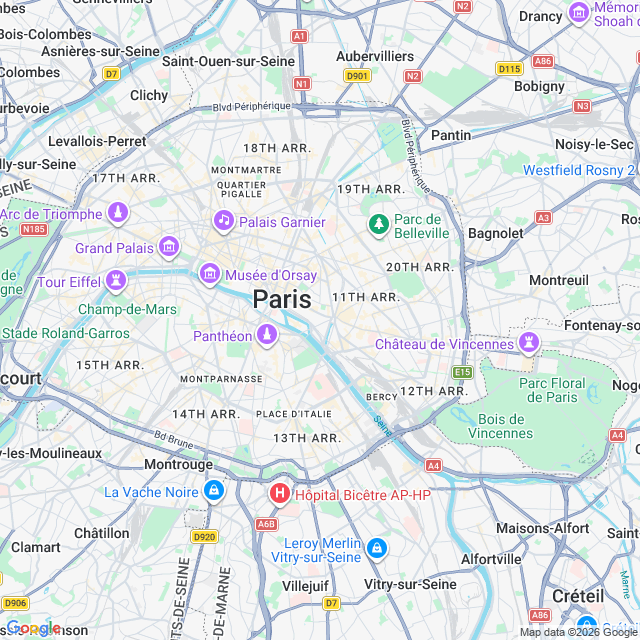 Approximate location