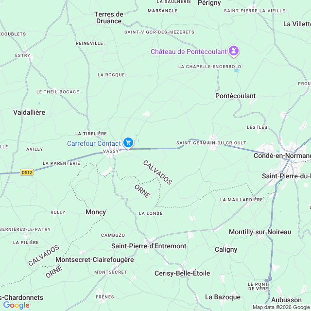 Approximate location