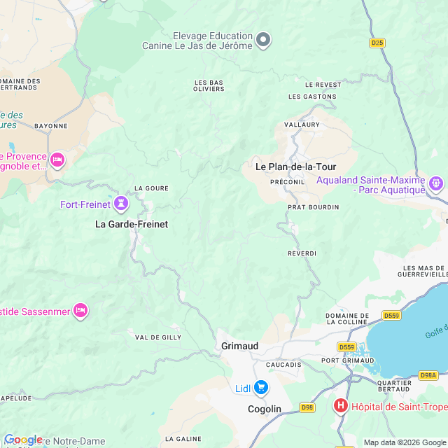 Approximate location