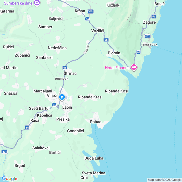 Approximate location